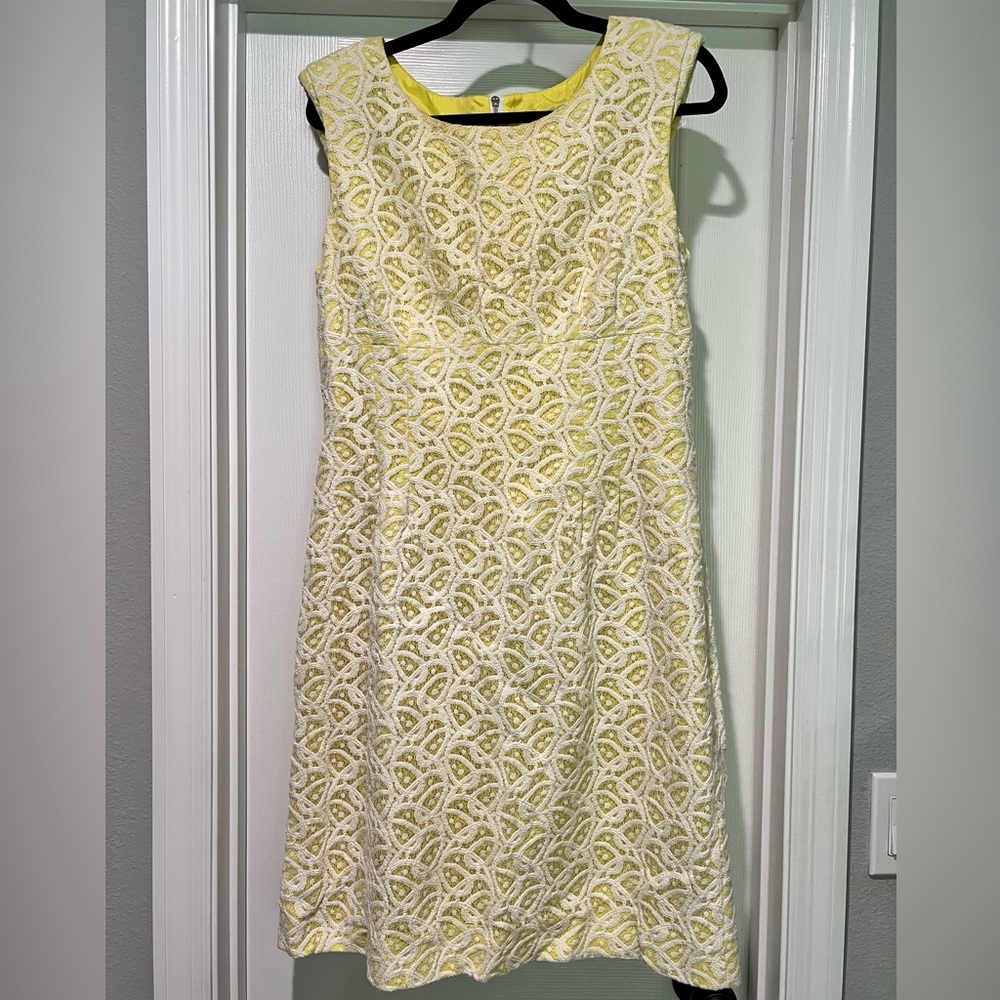 Antonio Melani: Yellow Dress. Size 12